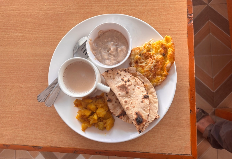 Manaslu Breakfast